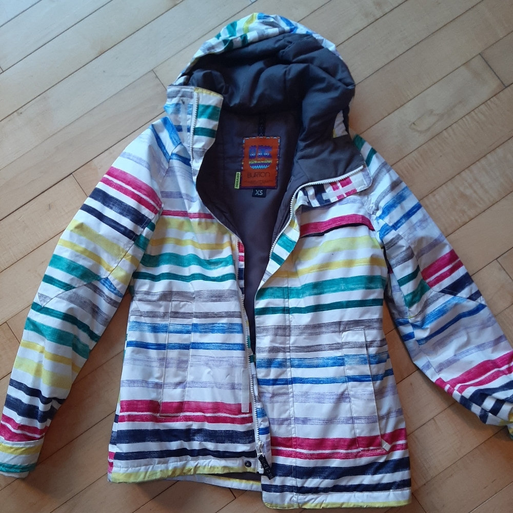 Burton multicolored jacket Sz XS